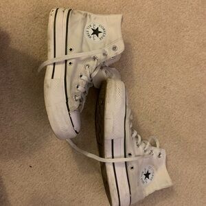 Converse Platform High-Top Sneakers - White